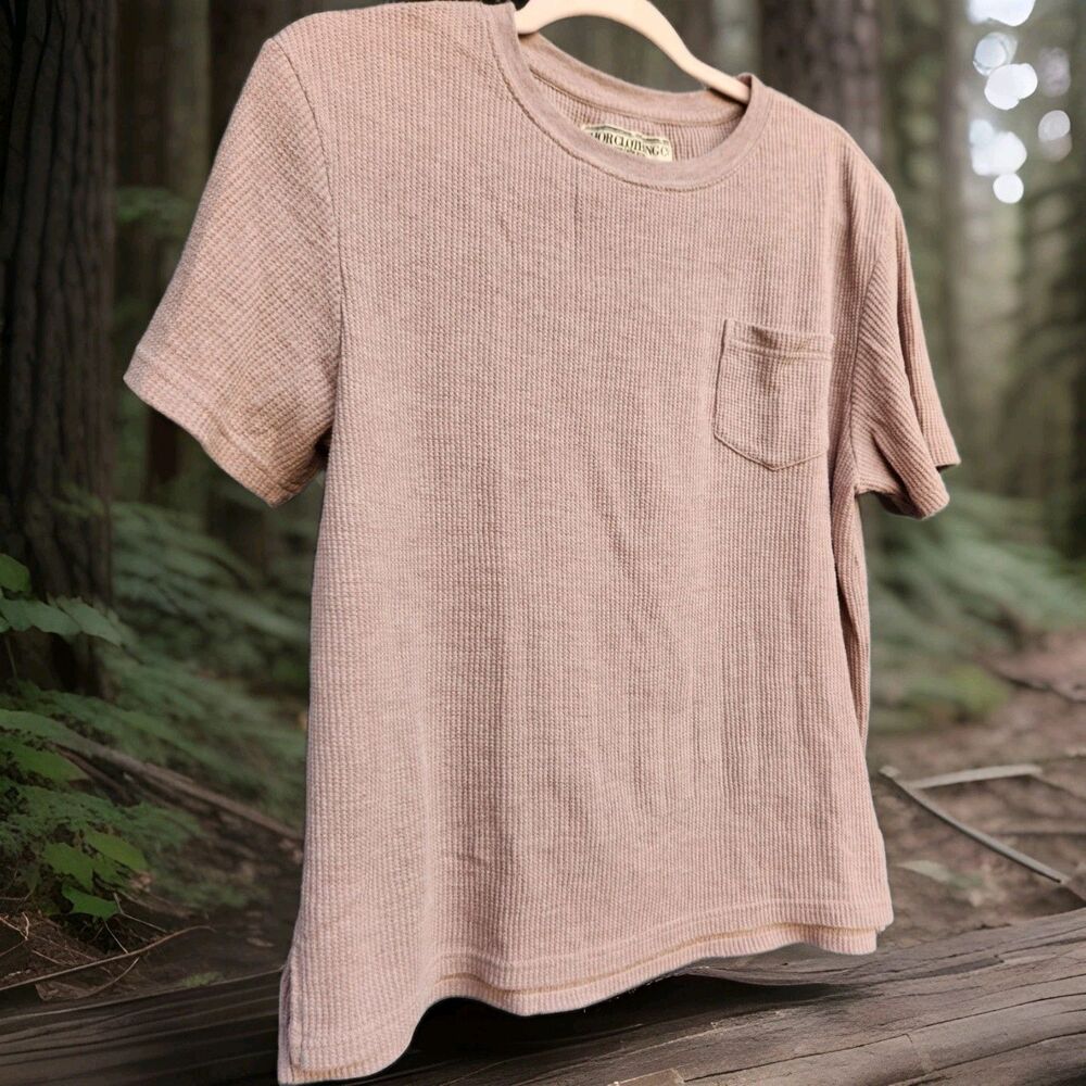 Cabincore Forrest Fisherman Granola Granolacore Waffle Small S Camping Cabin